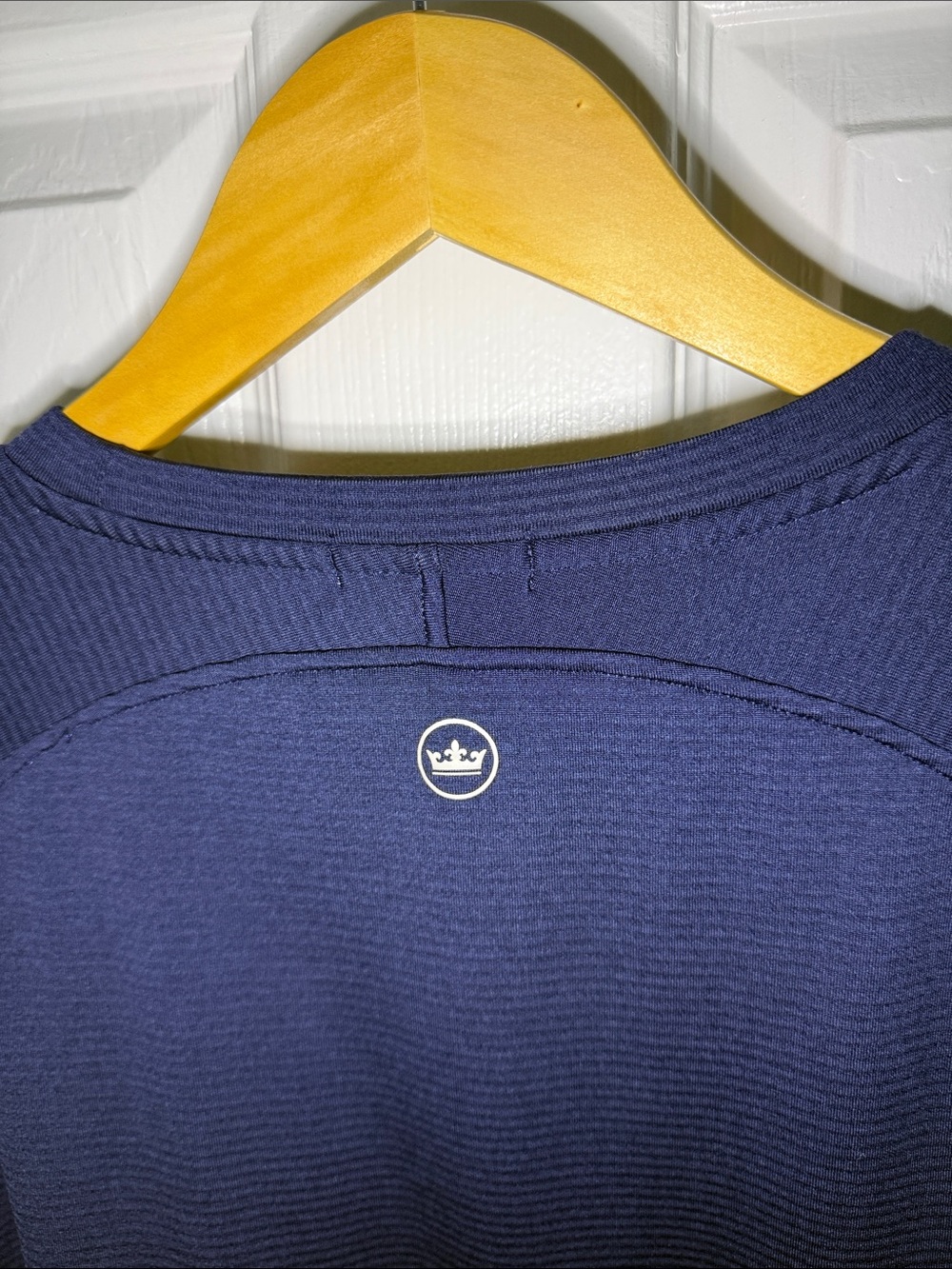 Peter Millar Navy Long Sleeve Crewneck - Picture 5 of 7
